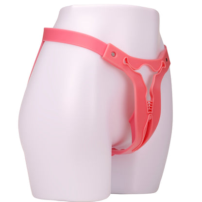 Pink Male Chastity Belt for Cross-Dressers