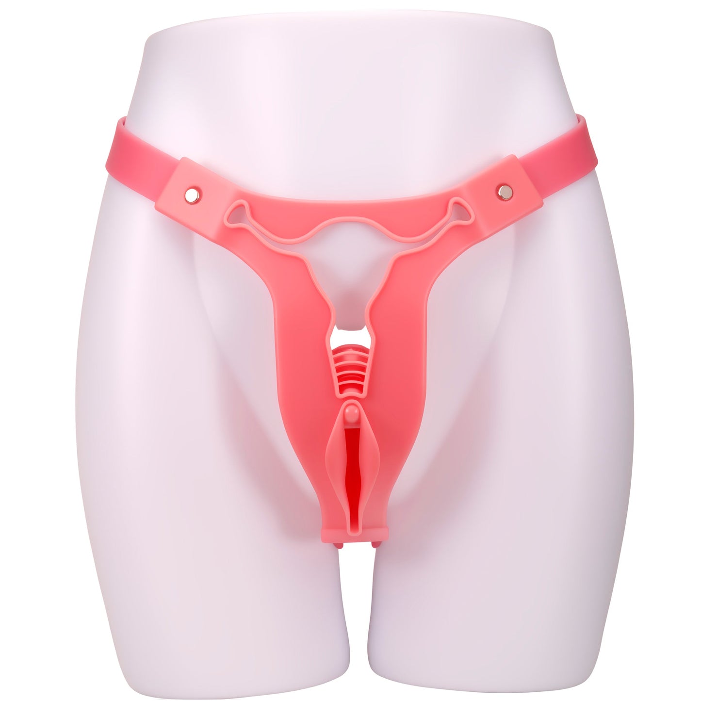 Pink Male Chastity Belt for Cross-Dressers