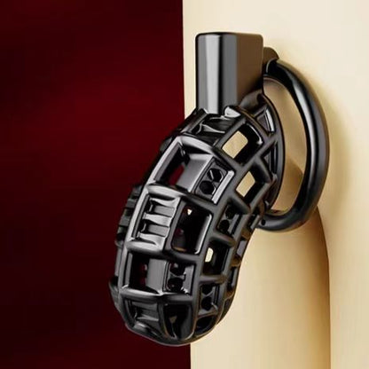 Mesh Hollow ABS Chastity Cage