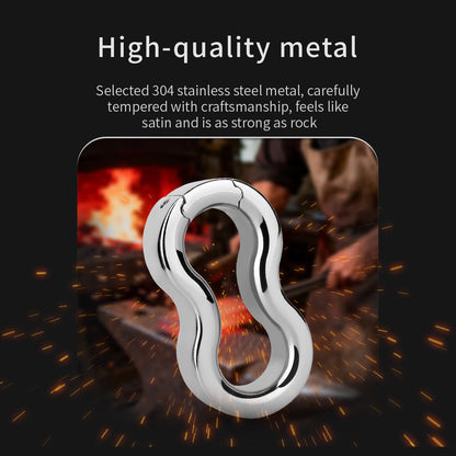 Stainless Steel Ball Stretcher Weight Ring