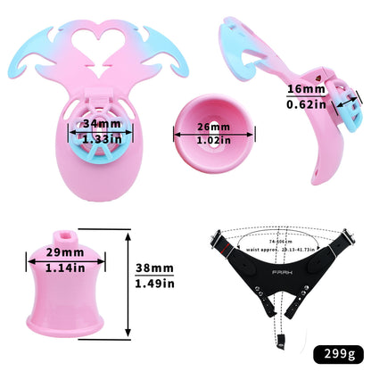 Tiny Demon Negative Penis Cage