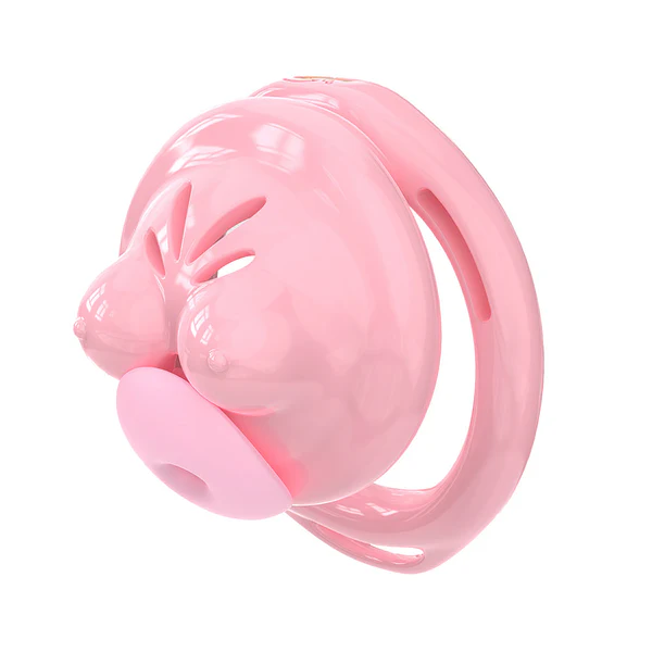 Soft Silicone Mini Chest Chastity Cage