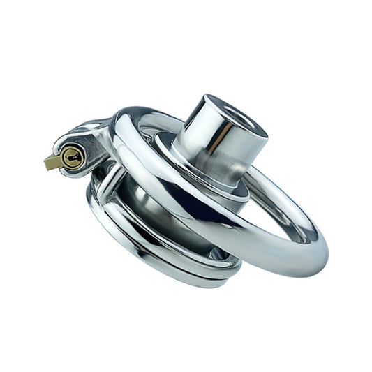 Negative Stainless Steel Chastity Cage