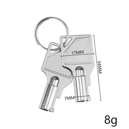 Nouvelle cage de chasteté réglable en métal
