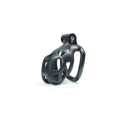 New Upgraded Nano Black Cobra Male Chastity Cage