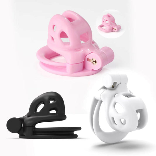 New Upgraded Ultra-Mini Cobra Chastity Cage 1.81 inches Long