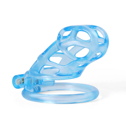 Desigh Ice Vision Blue Cobra Chastity Cage