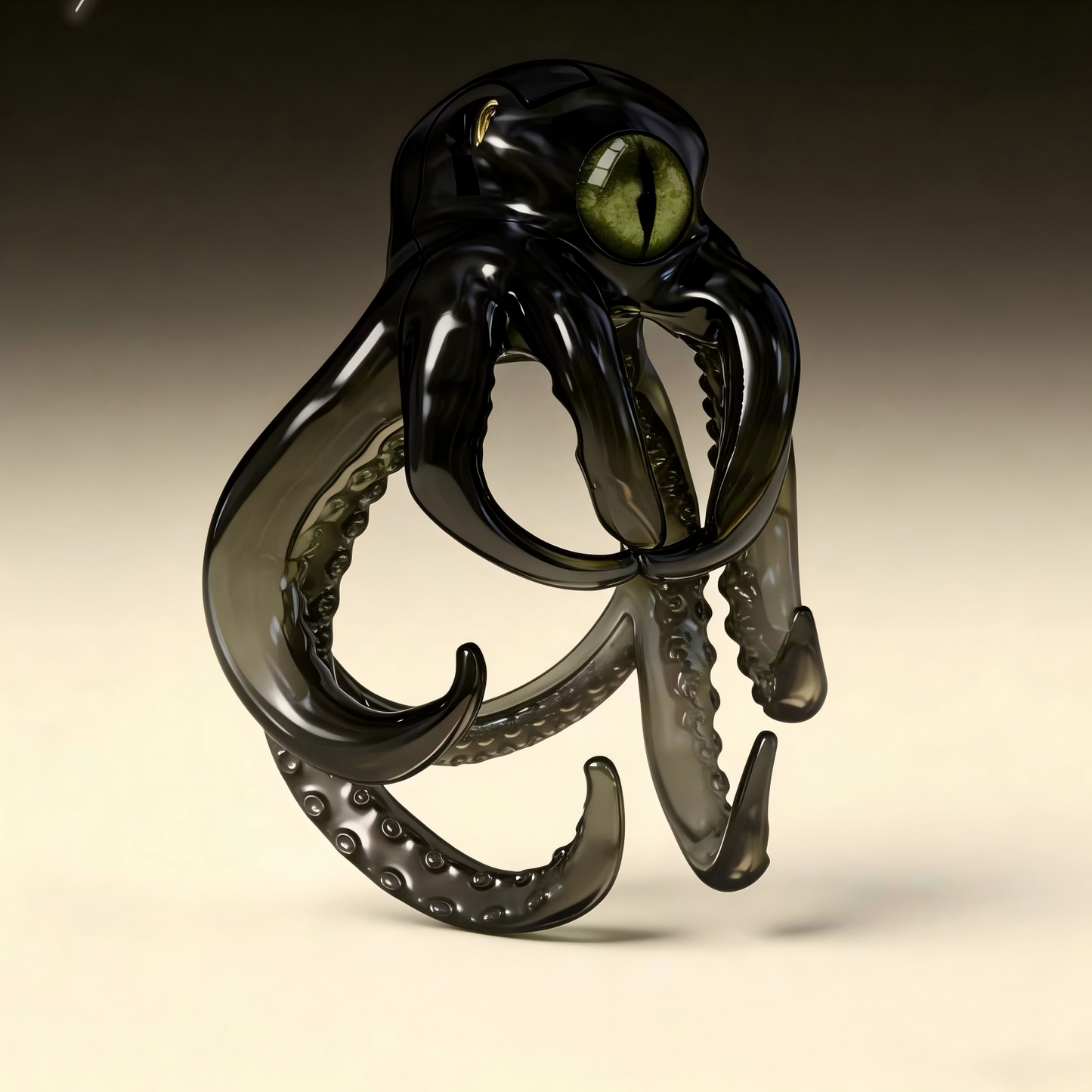 Single-Eye Octopus Male Chastity Cage