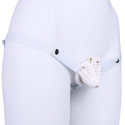 Pearls Chastity Cage - 8
