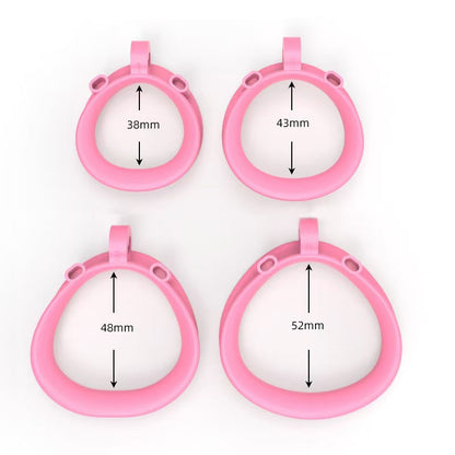 Pink Micro Cobra 6.0 Chastity Cage