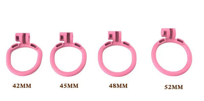 Pink Tight Cobra Chastity Cage(2.36 inches)