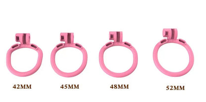 Pink Comfort Cobra Chastity Cage(3.35 inches)