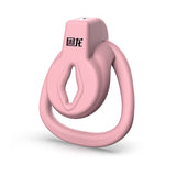 JEUSN Pink Flat Chastity Cage