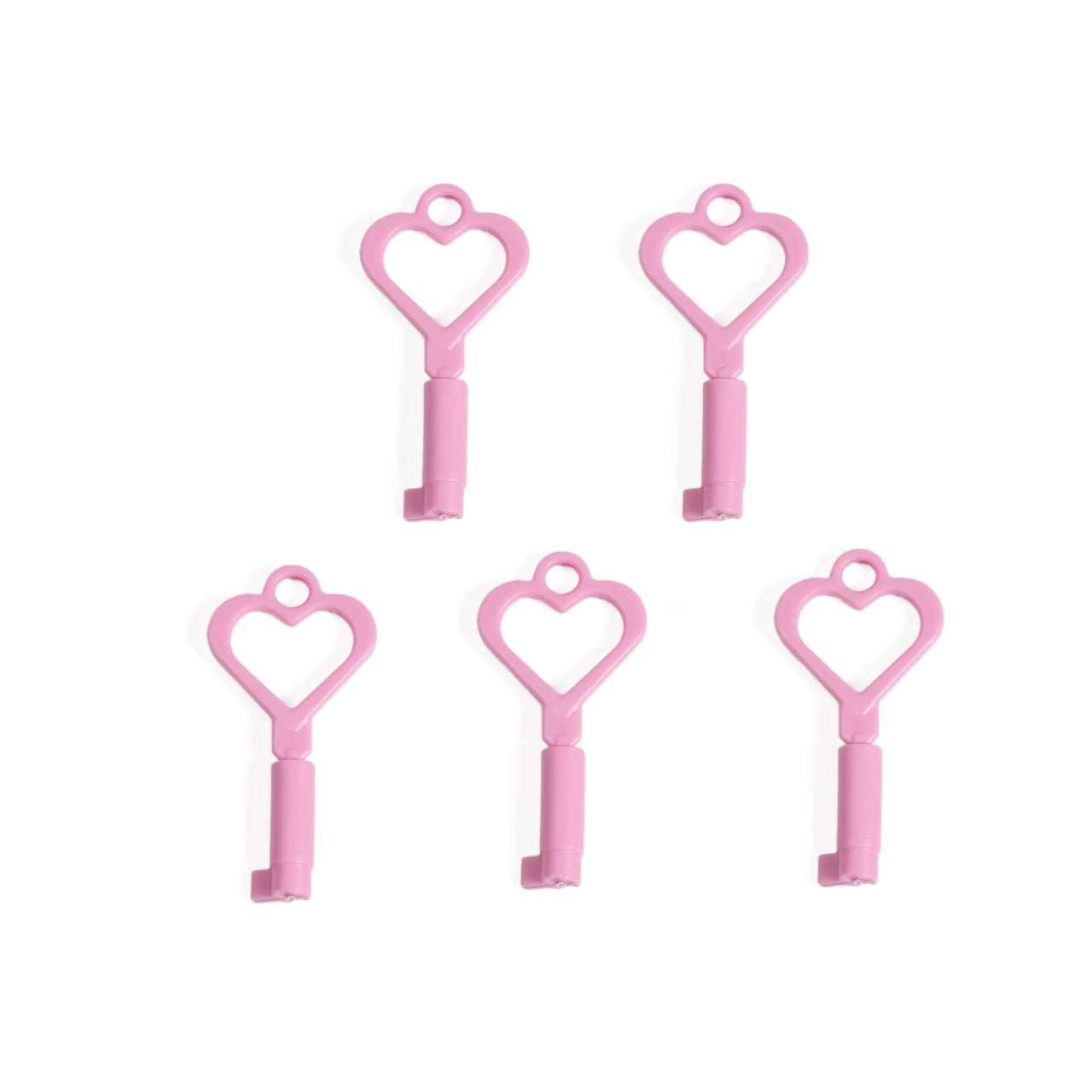 Plastic Keys For Chastity Cage -  Big Lock Version 11