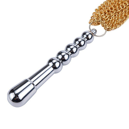 Metallic Torture Chain Flogger