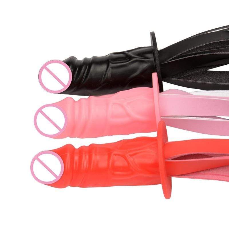 Sinnliches 2-in-1 Flogger Sexspielzeug