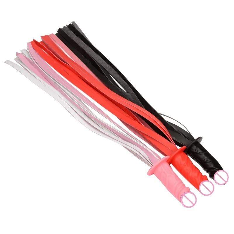 Sinnliches 2-in-1 Flogger Sexspielzeug