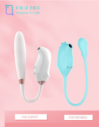 dildo vibrator App Controlled Pulse Bird Female Sucking Massager  - 15
