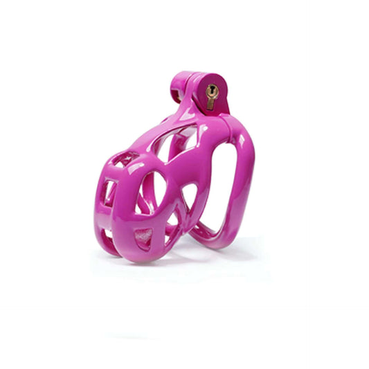 Nano Purple Cobra Male Chastity Cage
