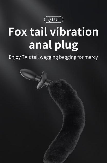 QIUI Shake Tail Shock Butt Plug Remotely