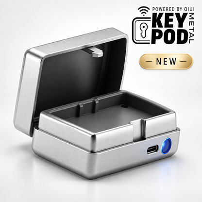 QIUI Metal Key Pod Auto-Unlocking Key Box