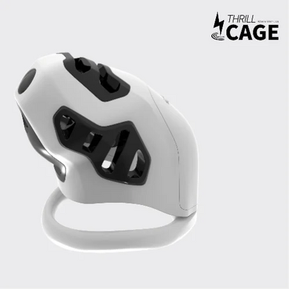 QIUI ThrillCage Vibrating Chastity Cage with Remote Control