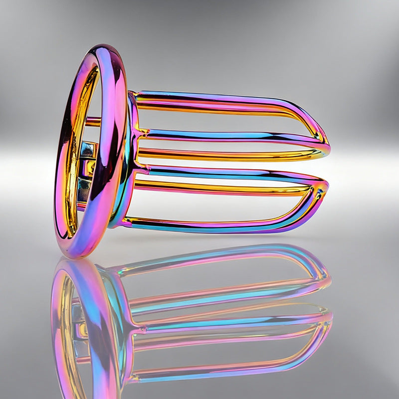 Banana Rainbow Chastity Cage – Small
