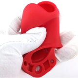 CB6000 Silicone Chastity Cage Red