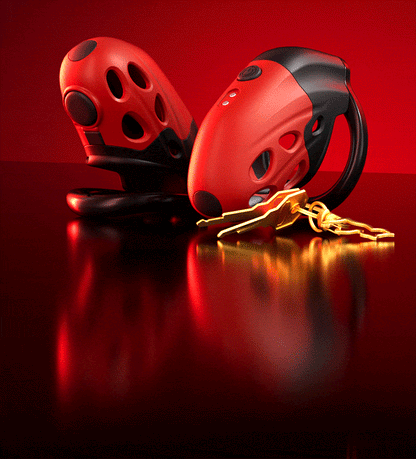 Retractable Electric Shock Vibrating Chastity Cage