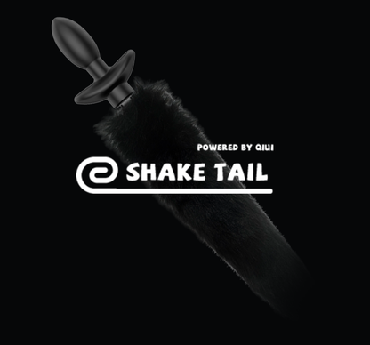 QIUI Shake Tail Shock Butt Plug Remotely