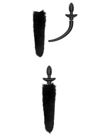 QIUI Shake Tail Shock Butt Plug Remotely
