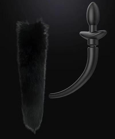 QIUI Shake Tail Shock Butt Plug Remotely