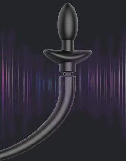 QIUI Shake Tail Shock Butt Plug Remotely