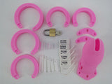 CB6000S Silicone Chastity Cage Perverse Pink