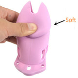 CB6000 Silicone Chastity Cage Pink