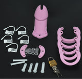 CB6000 Silicone Chastity Cage Pink