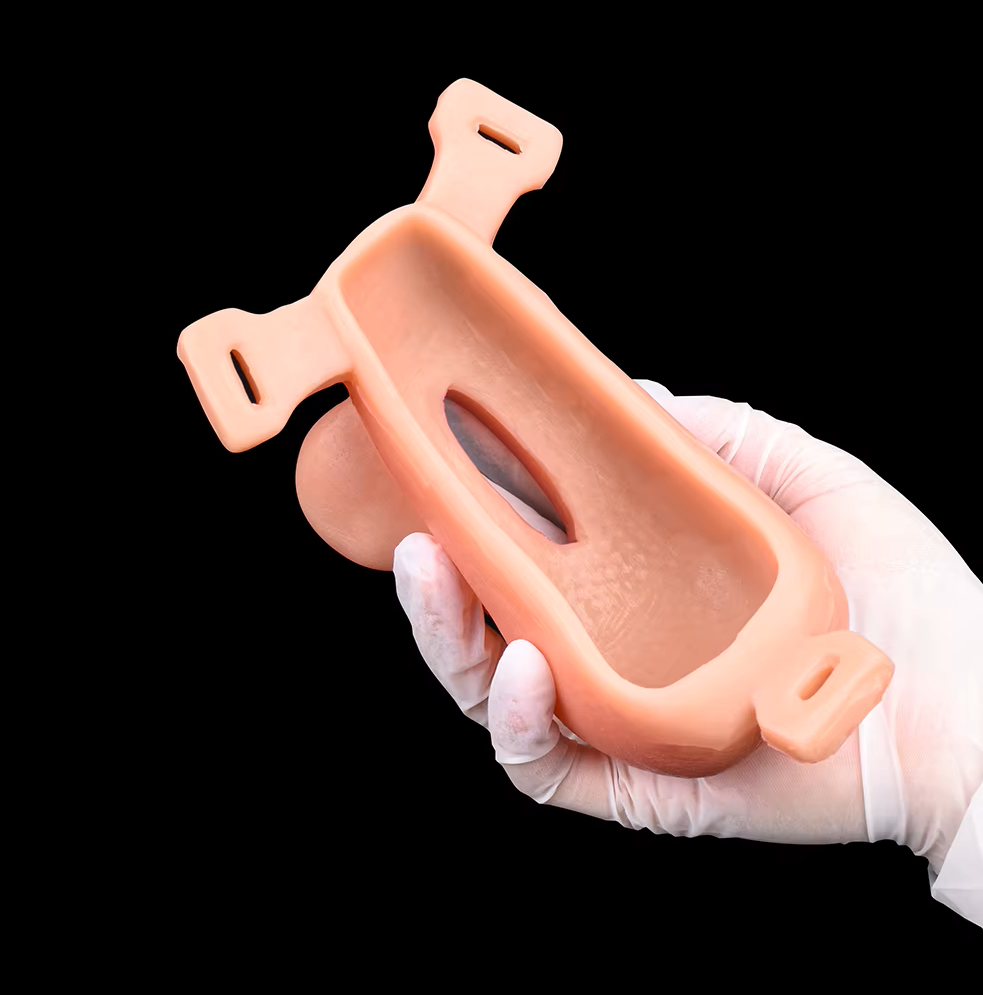 Silicone Sissy Chastity Toy with Belt