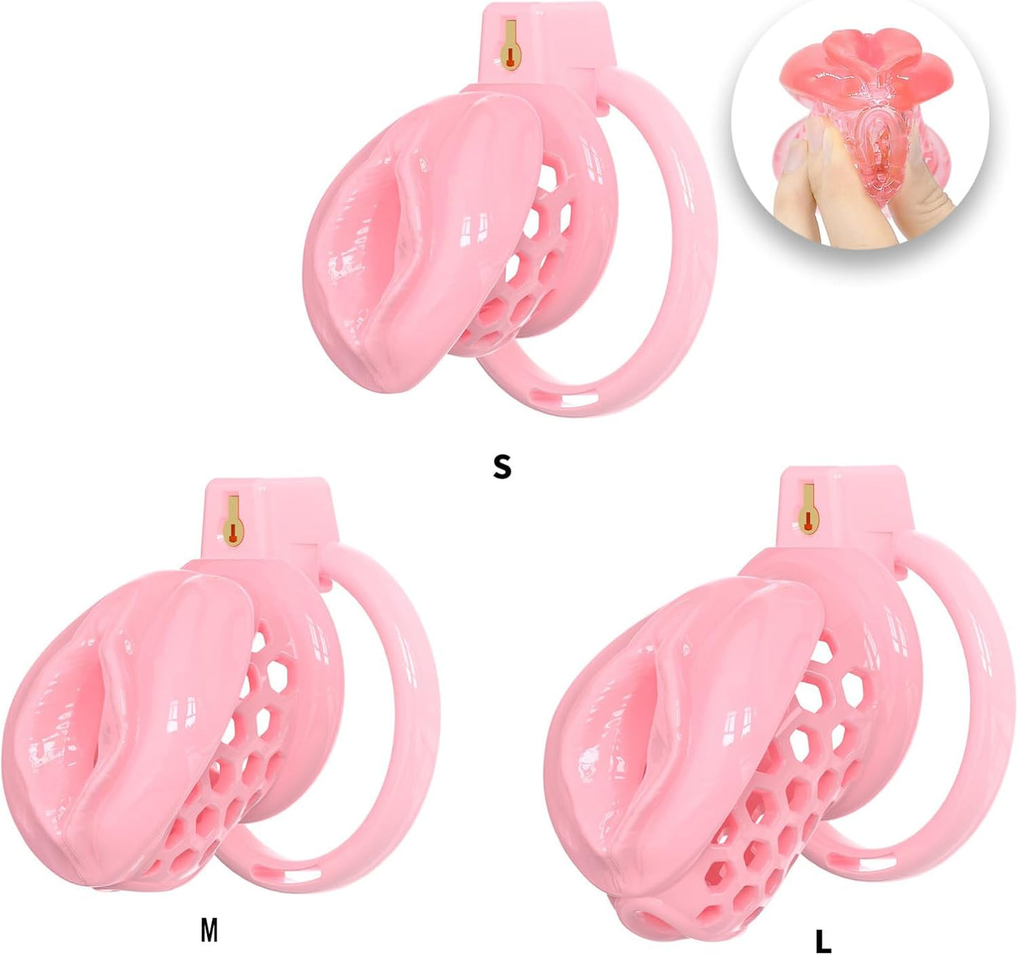 Soft Silicone Sissy Penis Cage