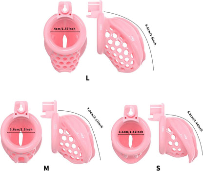 Soft Silicone Sissy Penis Cage
