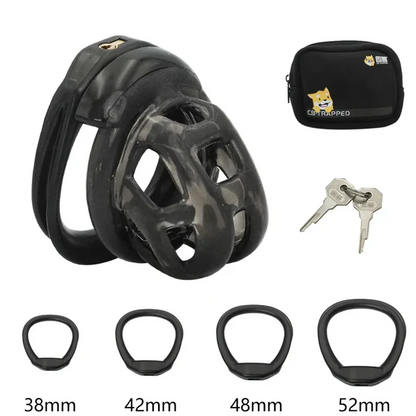 Soft Rubber Cobra Chastity Discreet