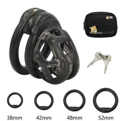 Soft Rubber Cobra Chastity Discreet