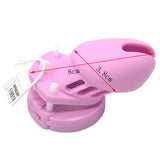 CB6000S Silicone Chastity Cage Pink