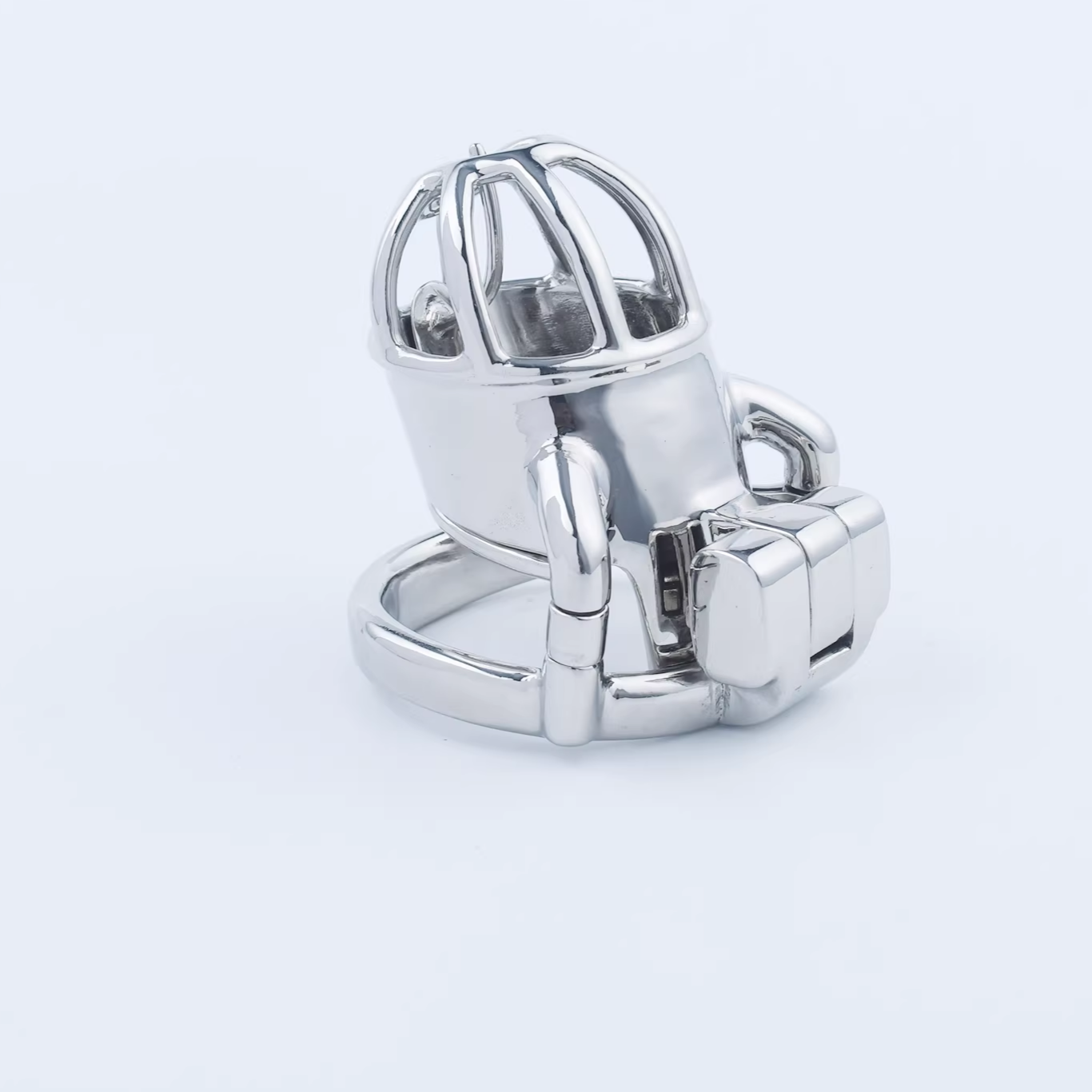 Bespoke Steel PA Chastity Cage