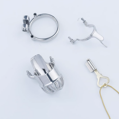 Bespoke Steel PA Chastity Cage