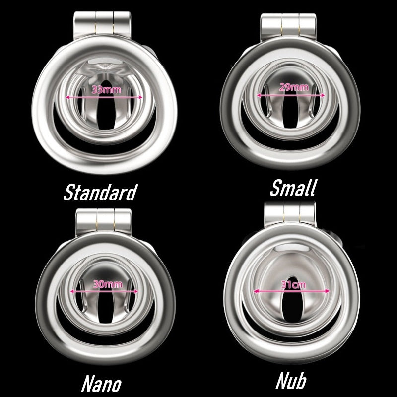 Standard Stainless Steel Python V7.0 Chastity Device