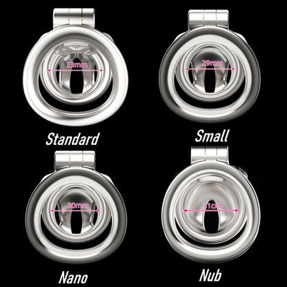 Standard Stainless Steel Python V7.0 Chastity Device