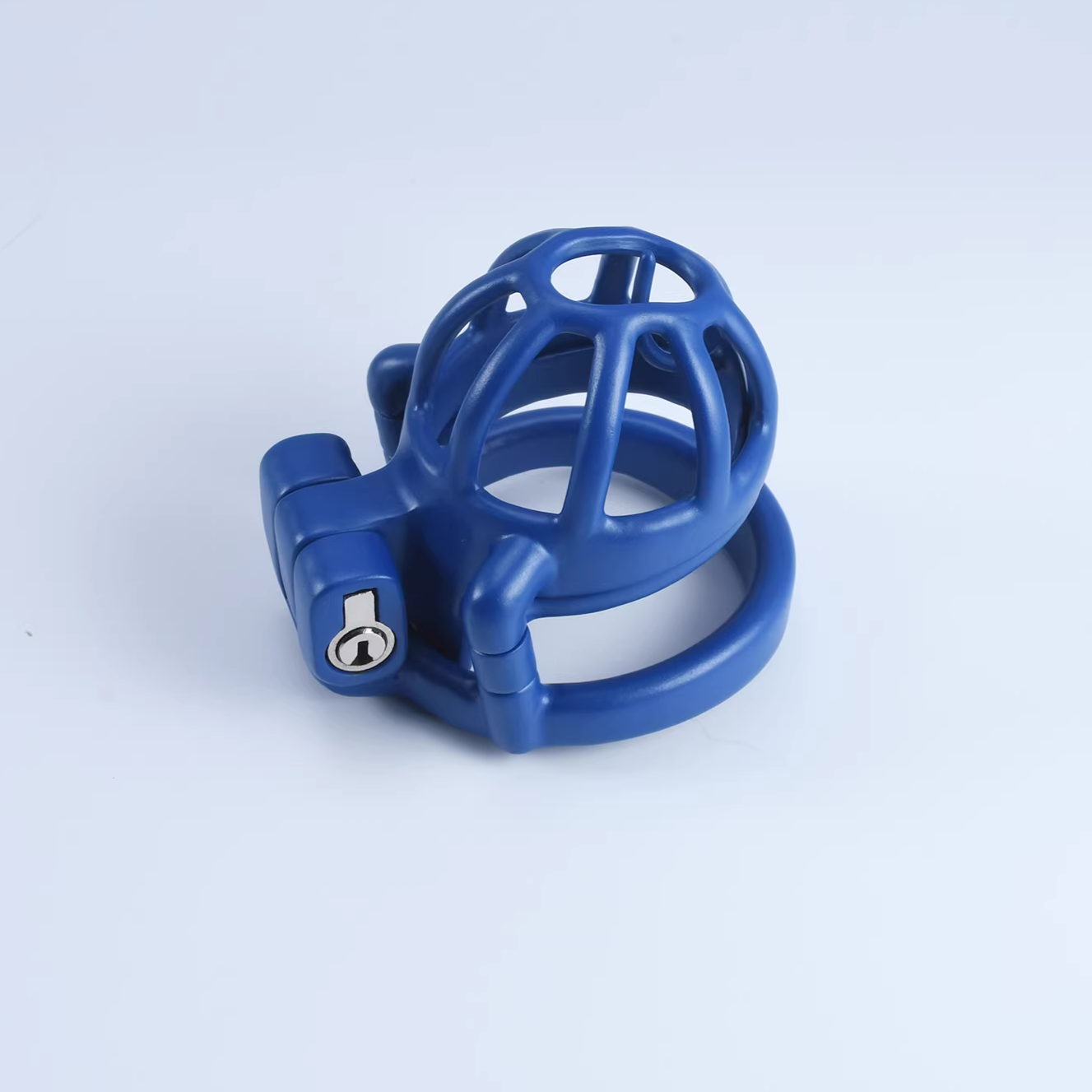 Blue Steel Cock Cage – Custom