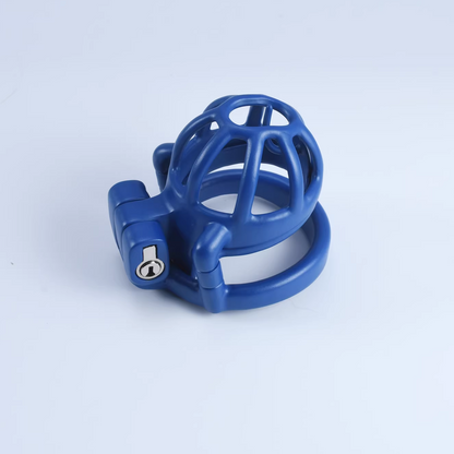Blue Steel Cock Cage – Custom