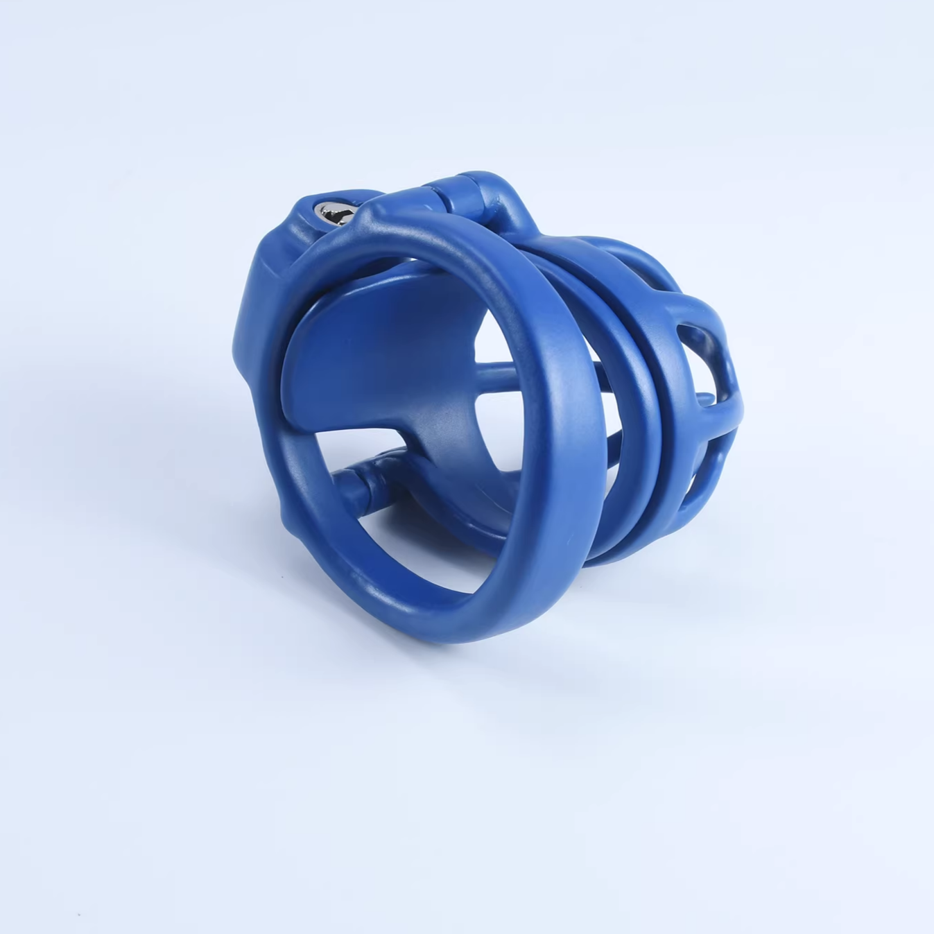 Blue Steel Cock Cage – Custom