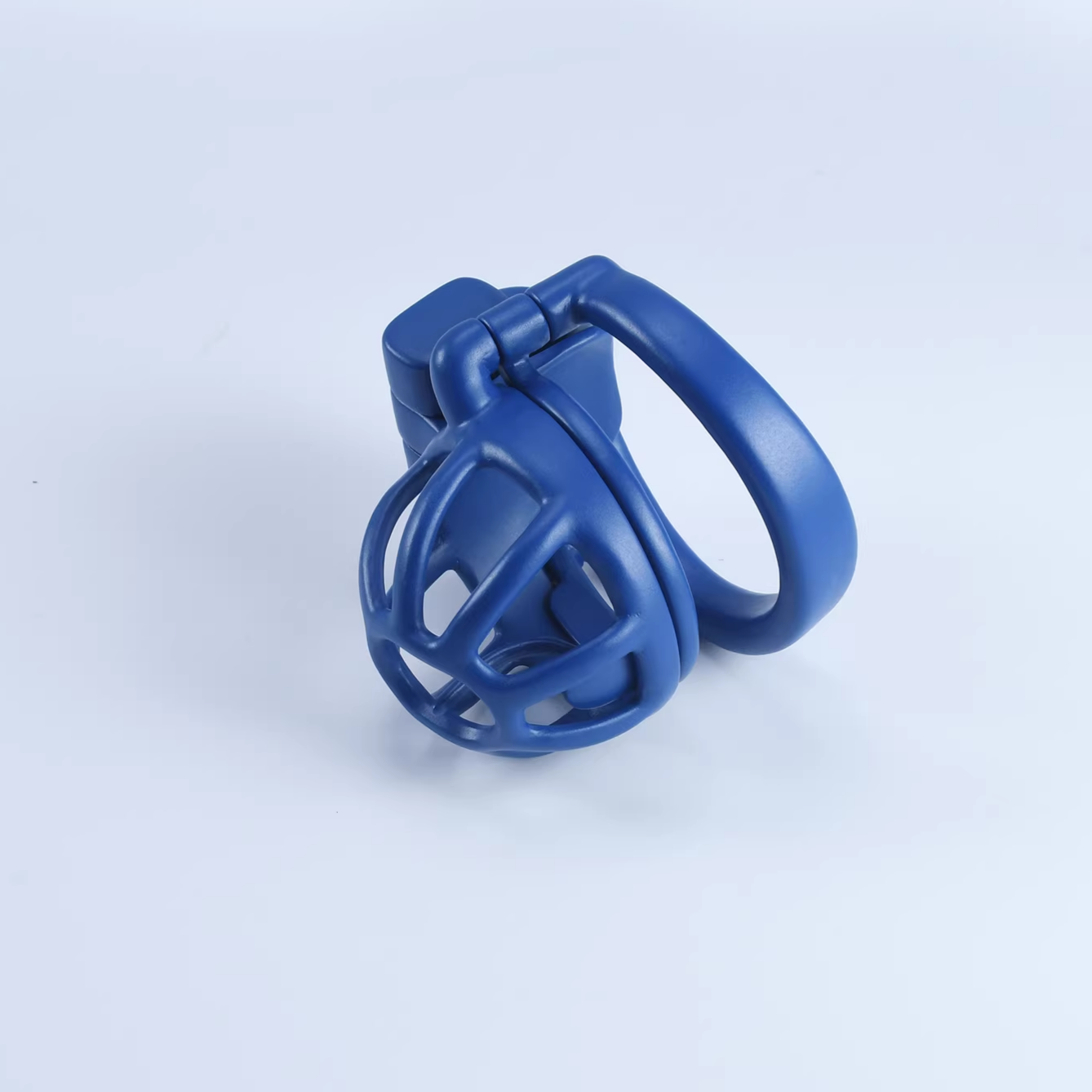 Blue Steel Cock Cage – Custom